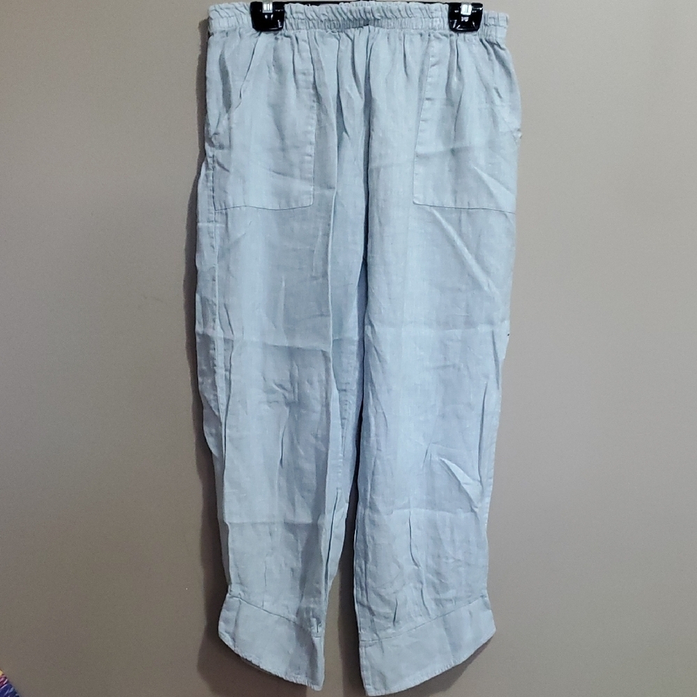 Light Blue Womans Pants Size XL